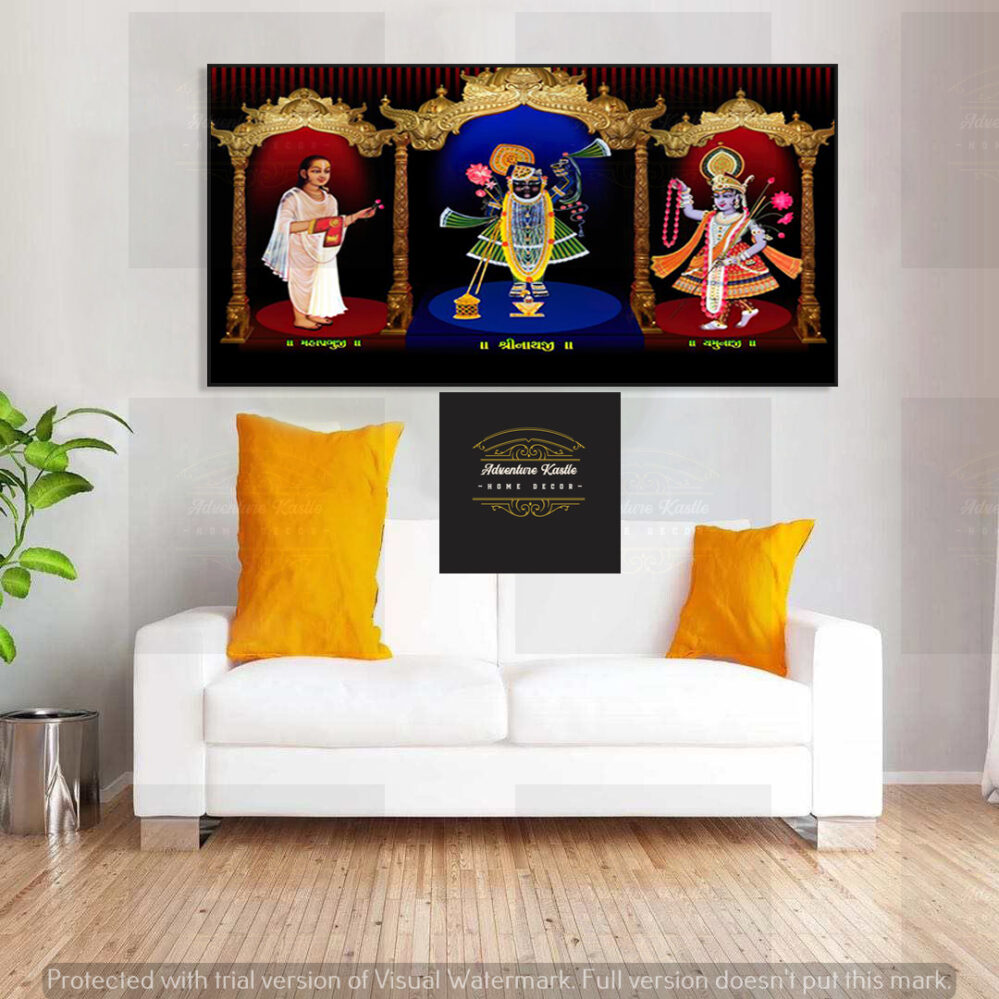 Religious Painting Crystal Porcelain 3D Wall Art