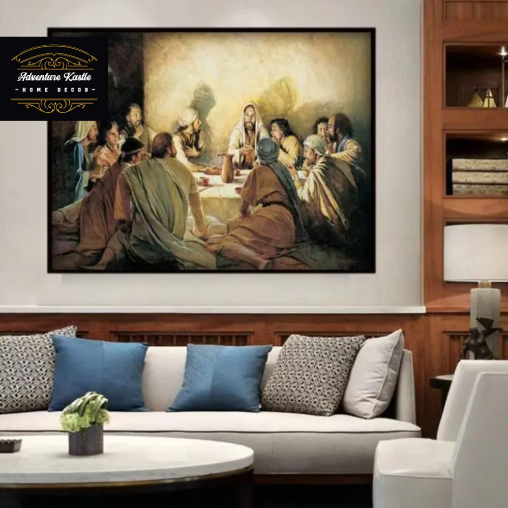 The Last Supper Da Vinci Jesus Religious Wall Art