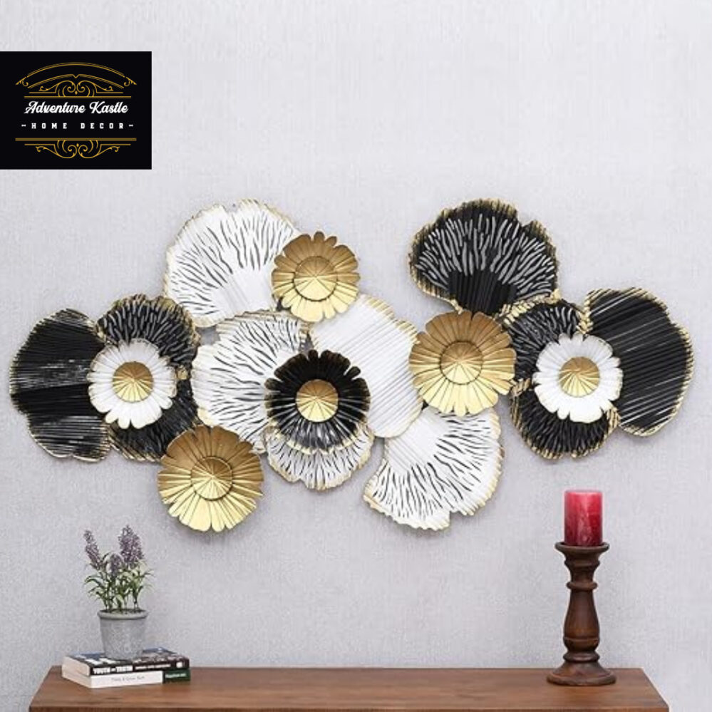 Modern Metal Wall Art Wall Hanging Perfect for Home or Office