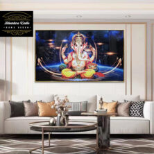 Ganesh Devotional Decorative Painting